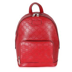 Gucci Hibiscus Guccissima Small Signature Day Backpack